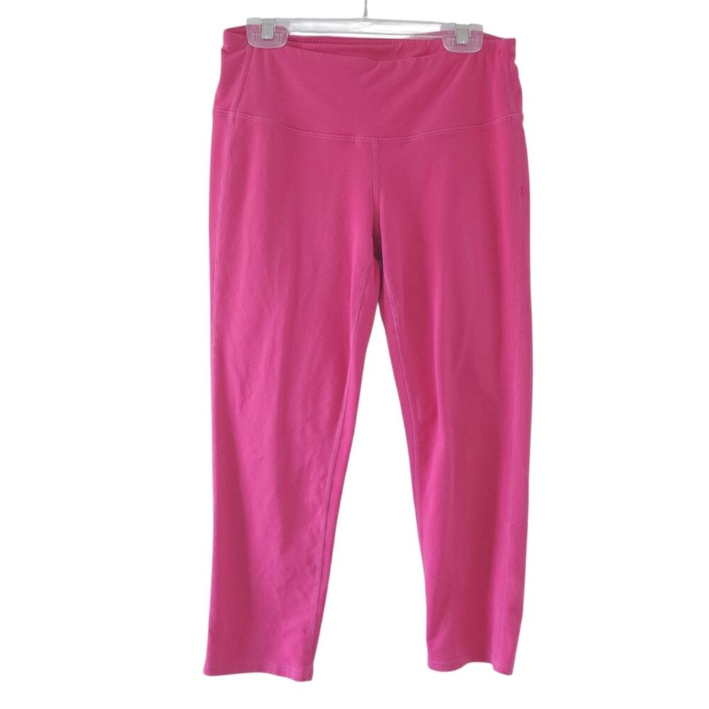 Athleta Pink Capris Stretchy Form-Fitting Design Small Workout Athletic Gym